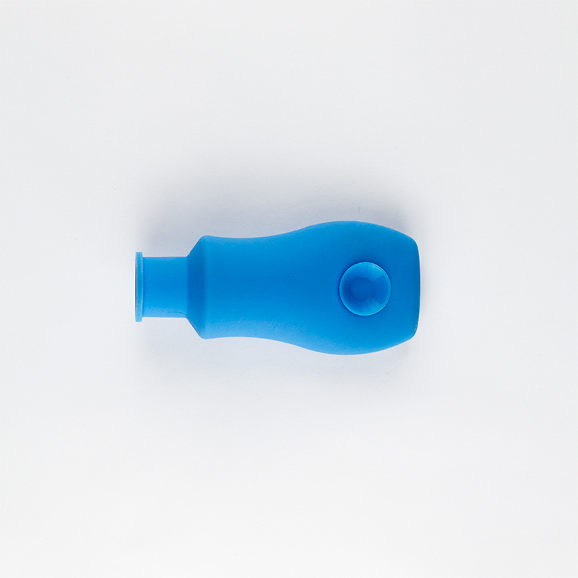 Silicone bottle with suction cup for liquids and gels